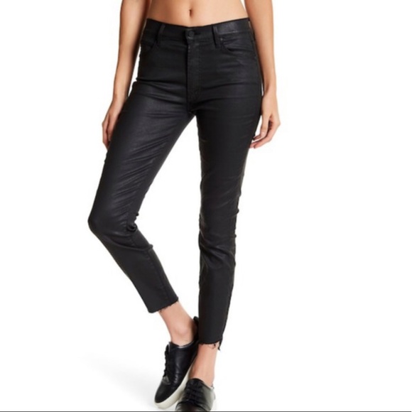 MOTHER Denim - MOTHER Stunner Zip Ankle Step Fray